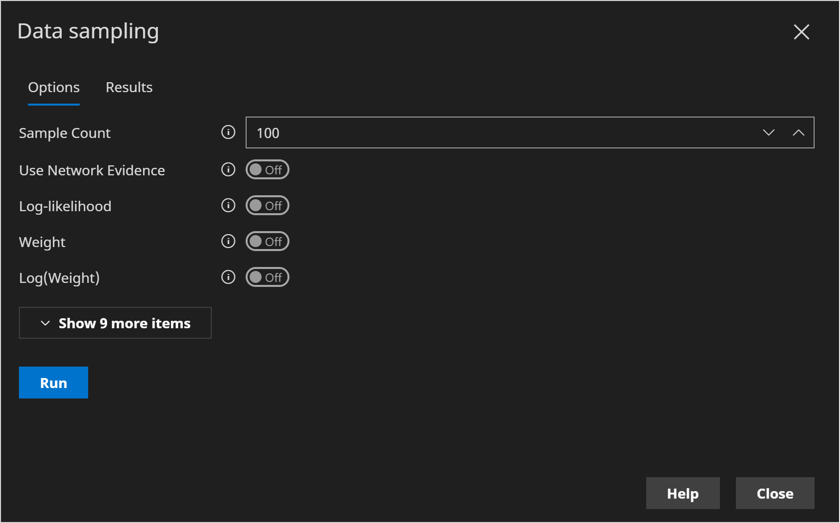 Data Sampling | Waste | Default Options