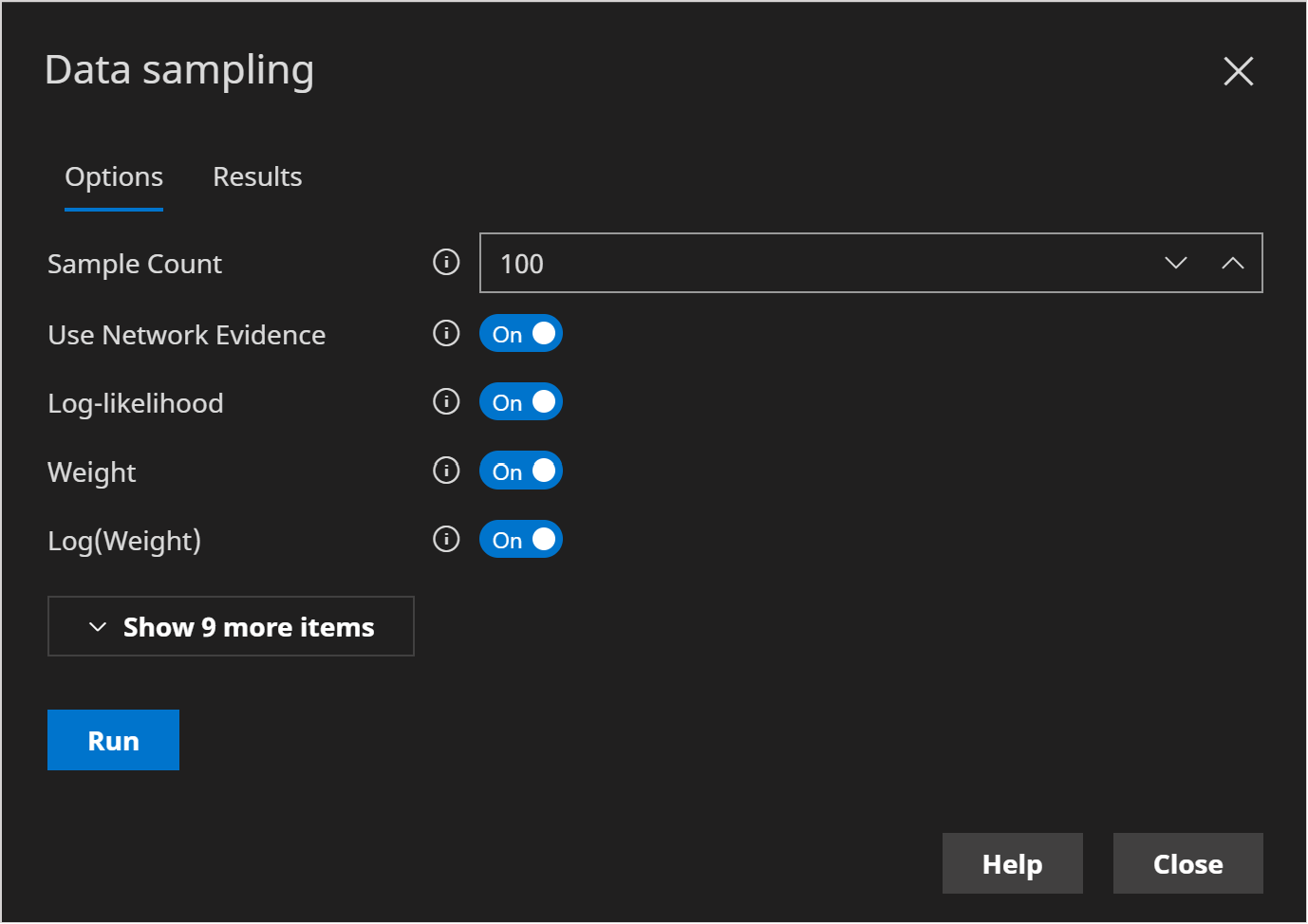 Data Sampling | Waste | Options with evidence