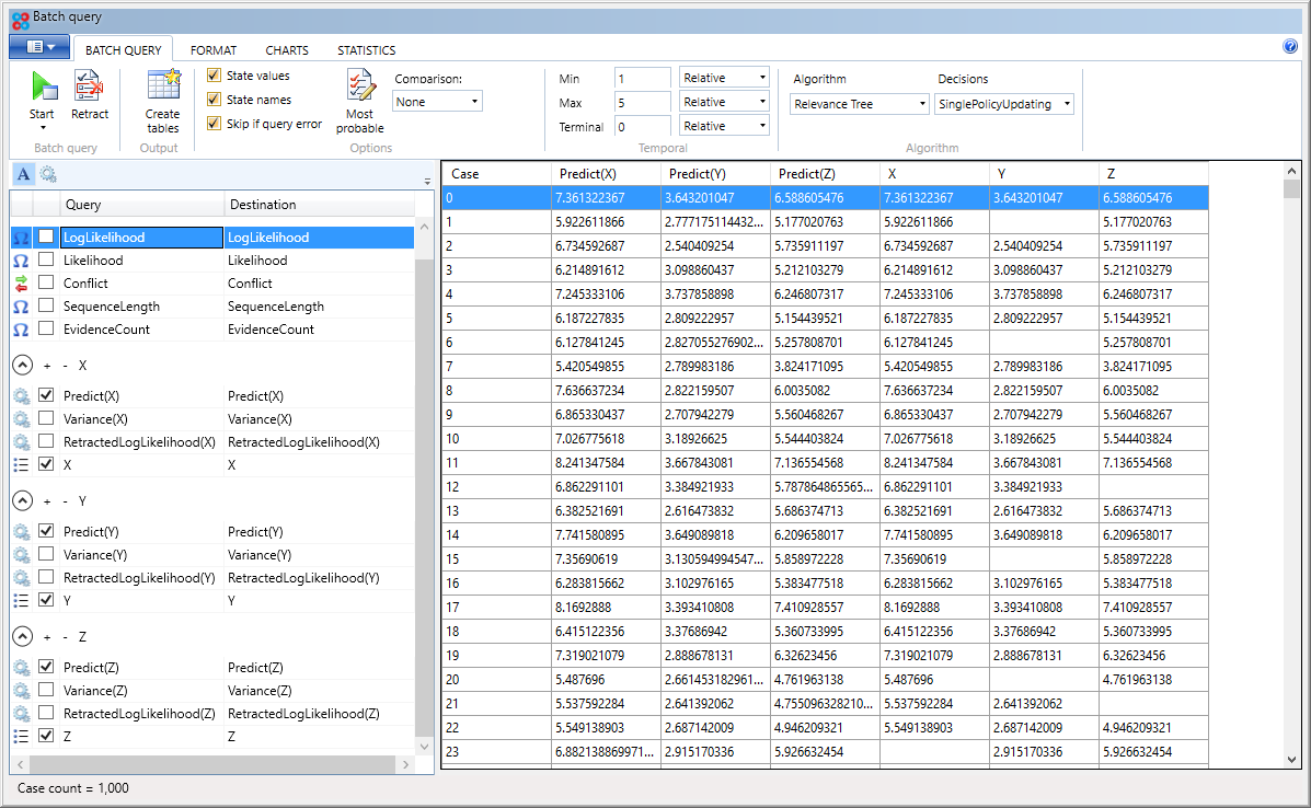 Missing data - batch query fill missing