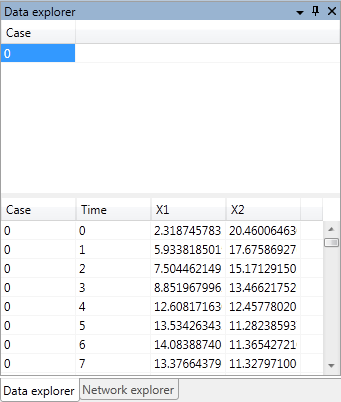 Time series - data explorer