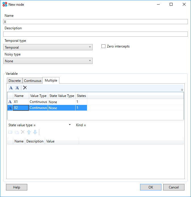 Time series - new node